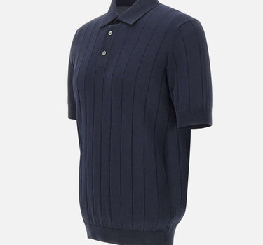 Polo in crepe di cotone PL1MC CR14C890 FILIPPO DE LAURENTIIS 