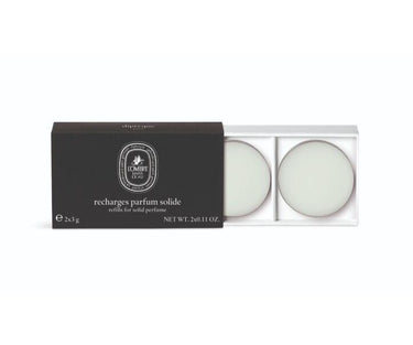 Ricariche profumo solido ''L'Ombre dans L'Eau'' Diptyque 2x3gr 0DIP3R SOLIDEOMB DIPTYQUE 