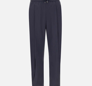 Pantaloni in nylon con coulisse PT000031D 12431SZ9201 HERNO 