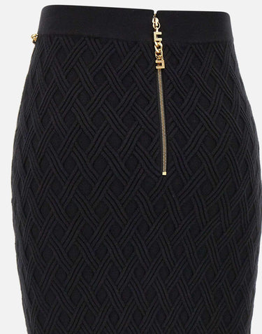 Gonna in maglia "Daily" GK20B56E2 110 ELISABETTA FRANCHI 