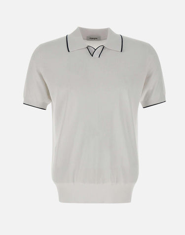 Polo in cotone e viscosa 100023 001 KANGRA 