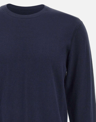 Maglia in seta e cotone DK87046 BLU DIKTAT 