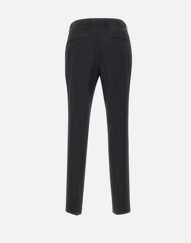 Pantaloni slim fit in misto lana 50555293 001 BOSS 
