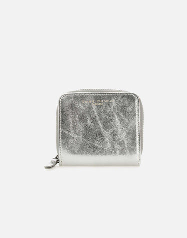 Portafoglio in pelle PFW4953A ARGENTO GIANNI CHIARINI 