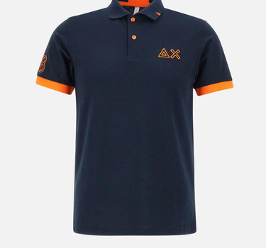"Polo logo fluo" A35122 07 SUN68 