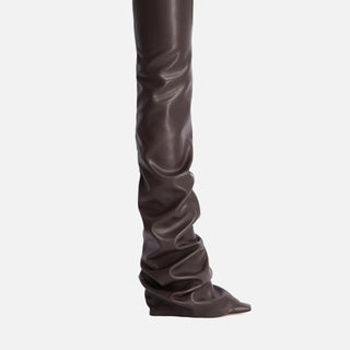 Stivali thigh high ''Robin OTK'' 251WSH00872 PUR003AA064 THE ATTICO 