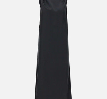 Abito "Moun" in seta MOUN BLACK LOULOU DE SAISON 