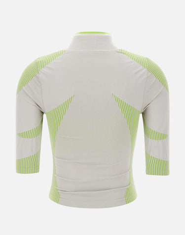 Top senza cuciture con mezza zip WSP26ACT056 01 CASABLANCA 