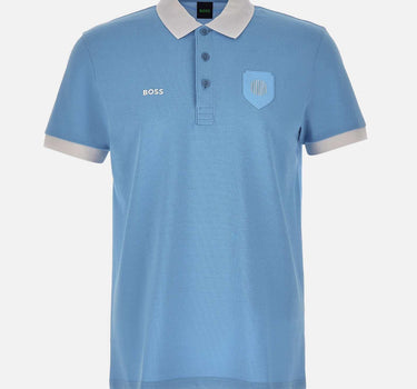 Polo "Paddy" con dettaglio bandiera paese 50559263 454 BOSS 