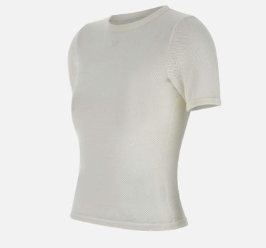 "Signature contrast t-shirt" 125JTS017JS0069 0001 COURREGES 