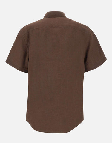 Camicia in lino a maniche corte 8585 6AY768 COLMAR ORIGINALS 