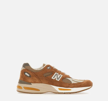 "Made in UK 991v2 Iconic Influences" U991GB2 BROWN NEW BALANCE 