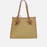 Borsa a spalla "Miss Marcella 32" BS6849 COMMCNVSETAIGACORDACARAMEL MARCELLA CLUB GIANNI CHIARINI 