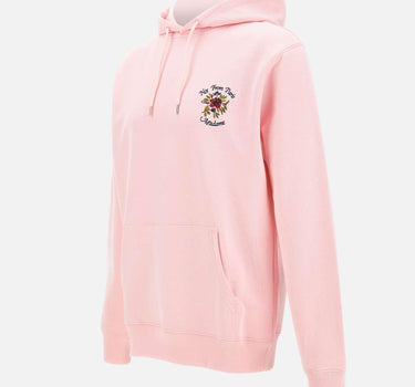Felpa con cappuccio "Slogan Rose" HO169 CO127LPI DROLE DE MONSIEUR 