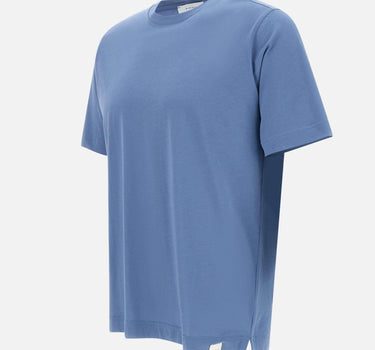 T-shirt in cotone Supima DK87103 INDACO DIKTAT 