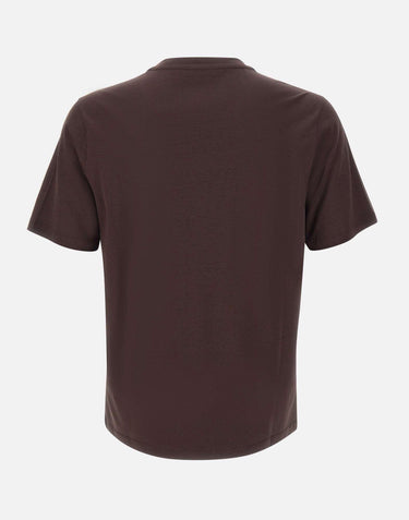 T-shirt in misto cotone e modal 340221 104 KANGRA 