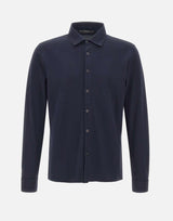 Camicia in jersey piquet 340035 038 KANGRA 