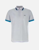 Polo "Big stripes on collar" A35112 01 SUN68 