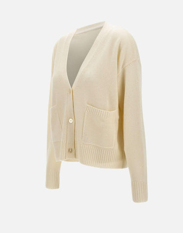 Cardigan in lana RI1KT027 1041 KAOS 