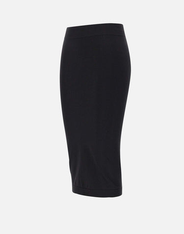 " Sculpting midi skirt" PS25254300 004 ANDREADAMO 