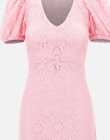 "Lace Puff Sleeve Dress " 114148 1011 ROTATE BIRGER CHRISTENSEN 