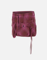 Mini skirt in cotone e lana 251WCR00136 CCC115AA114 THE ATTICO 