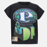 T-shirt "Skinny Barti PDF World" DFM54033TJ112WORLD BLACK PDF 