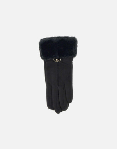 Guanti effetto scamosciato 2F5063T0300 22222 LIU-JO 