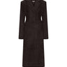 Cappotto lungo in pelle scamosciata 116503 1111 ROTATE BIRGER CHRISTENSEN 
