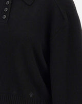 "Homere sweater" HOMERE BLACK LOULOU DE SAISON 