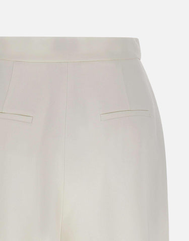 Shorts in gabardina con logo gioiello SH00561E2 360 ELISABETTA FRANCHI 