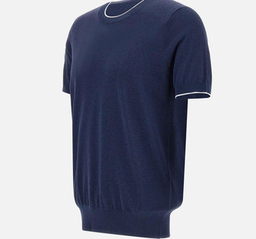 T-shirt in cotone e viscosa 100021 048 KANGRA 