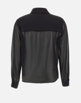 Camicia velata con pizzo RI1GX004 0001 KAOS 