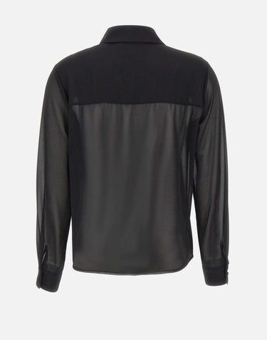 Camicia velata con pizzo RI1GX004 0001 KAOS 