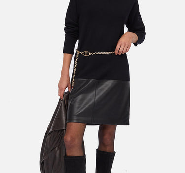 Abito ecopelle MF5481MS49I 22222 LIU-JO 