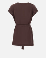 Blusa con cintura SP1MA003 6044 KAOS 