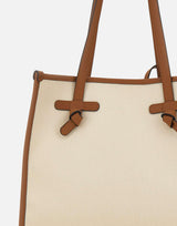 Borsa a spalla "Miss Marcella 32" BS6849 COMMCNVSEPANNACORDACARAMEL MARCELLA CLUB GIANNI CHIARINI 