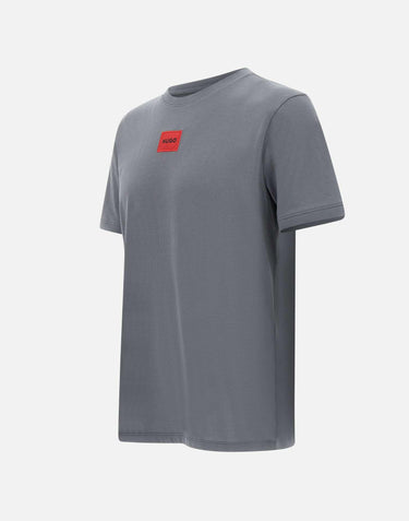 T-shirt "Diragolino" in cotone stretch 50447978 086 HUGO 
