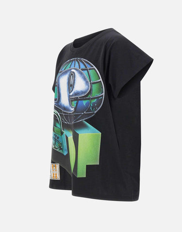 T-shirt "Skinny Barti PDF World" DFM54033TJ112WORLD BLACK PDF 