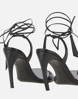 Sandalo "Ora" black 260WSH00899 LBT001AA100 THE ATTICO 