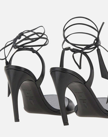 Sandalo "Ora" black 260WSH00899 LBT001AA100 THE ATTICO 