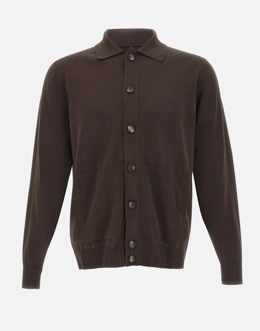 Cardigan con collo polo BP3MLT CR12R190 FILIPPO DE LAURENTIIS 
