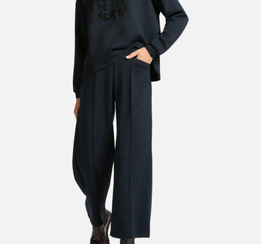 Pantaloni cropped in scuba leggero P053Z000124N 034 ELENA MIRO' 