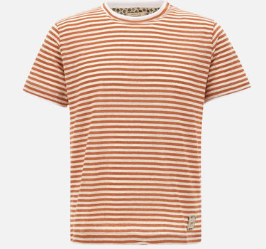 T-shirt "Coast" in cotone e lino COASTVR0325 PAPRIKA BOB 