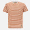 T-shirt "Coast" in cotone e lino COASTVR0325 PAPRIKA BOB 