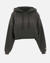 Felpa crop over con cappuccio GWP02699 P00251360666 GOLDEN GOOSE 