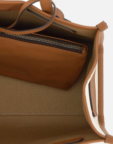 Borsa a spalla "Miss Marcella 32" BS6849 COMMCNVSEPANNACORDACARAMEL MARCELLA CLUB GIANNI CHIARINI 