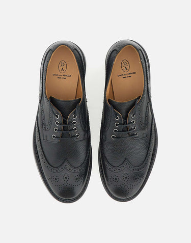 Stringate "James"  in pelle JAMES NERO DUCA DEGLI ABRUZZI 