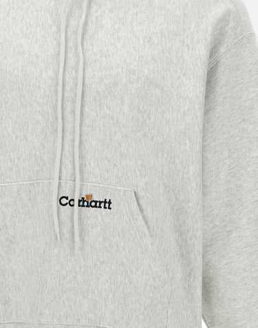 Felpa "Hooded Label Script Sweat" I034430 482XX CARHARTT WIP 