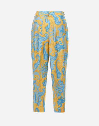 Pantaloni in seta WREA0039 99SA1G6X0841 ETRO 